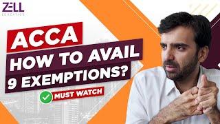 ACCA Exemptions: Paper Exemption Info @ZellEducation