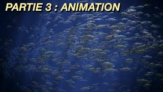 Blender 2 91 Création d'un Banc de poisson 3 Rigging Animation