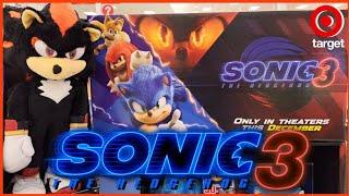 Sonic the Hedgehog 3 Movie New Toys Speed Through Target