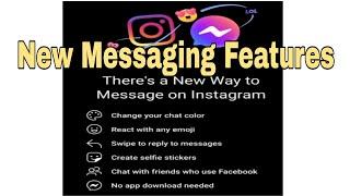 How to update Messaging on Instagram.