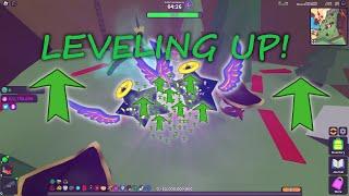 Grinding Pet XP; Ghost Simulator: Cosmic Wing Leveling