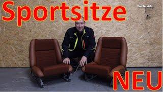 Wartburg Sportsitze (Genex-Sitze) endlich NEU lieferbar! - Thomas IFA Garage Produktvorstellung