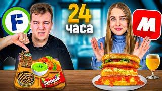 24 ЧАСА Едим только в ФИКС ПРАЙС VS МАГНИТ