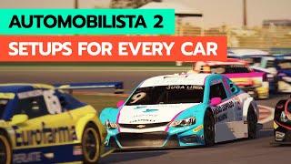 How to get FAST Setups for EVERY CAR in Automobilista 2