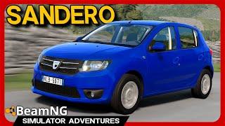 GOOD NEWS! It's the Dacia Sandero for BeamNG! - 1000+ Configs!