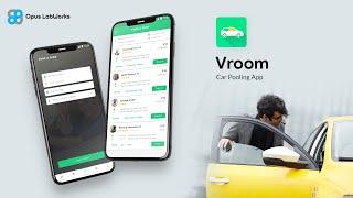 4 App | Car Pooling App |  Ride Sharing App | Offer Car Pooling App | Car Sharing App | Vroom