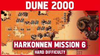 Dune 2000 - Harkonnen Mission 6 (Right Map) - Hard Difficulty - 1080p