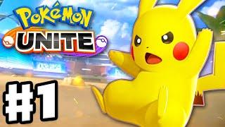 Pokemon Unite - Gameplay Walkthrough Part 1 - Intro and Standard Unite Battles! (Nintendo Switch)