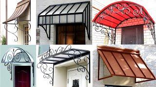 Metal Modern awning ideas / front door , window canopy ideas