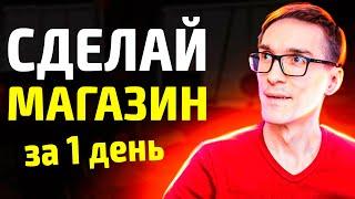 Как создать интернет магазин за 1 день с нуля на конструкторе для интернет-магазина (инструкция)