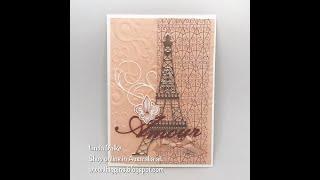 Introducing the Parisian Blossoms Suite of products from Stampin' Up!