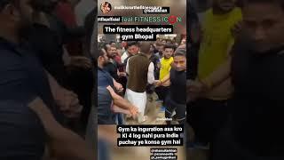 sahil khan at the grand opening of the fitness headquarters gym bhopal