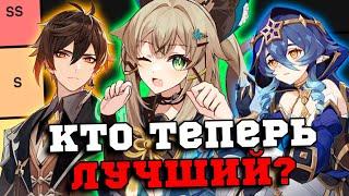 Кто ЛУЧШИЙ щитовик в ИГРЕ? Тир Лист щитов в Геншин Импакт/Genshin Impact 3.7