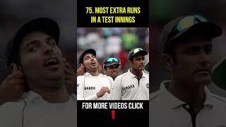 Most Extras Conceded By A Team In Single Test Innings | GBB Cricket