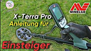 Erste Schritte mit dem XTerra Pro Minelab Metalldetektor - Teil 1