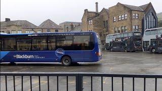 Buses in Rawtenstall Bus Station September 2024