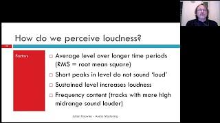 Part 2 Mastering Music: Loudness Concepts