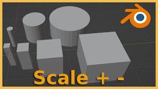 How to scale Objects properly in Blender  - [ Blender for Beginners ]