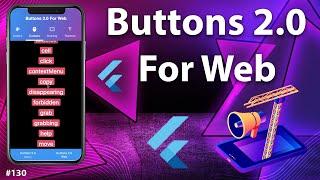 Flutter Tutorial - New Flutter Buttons [2021] Focused, Pressed, Hovered Button States