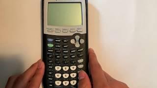 Your TI-84 Plus Calculator won't turn on? Here's a simple solution without having to open the case.