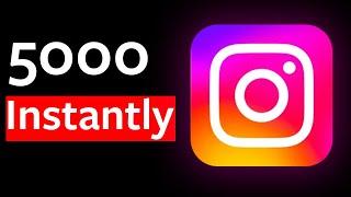 Free Instagram Followers (+5000) Instantly 2025 UPDATED Tutorial iOS & Android