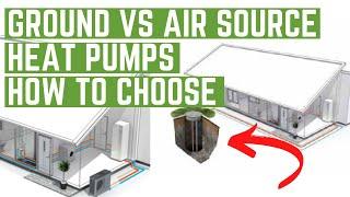 Air Source Heat Pumps vs Ground Source Heat Pumps | 6 Criteria to help you decide