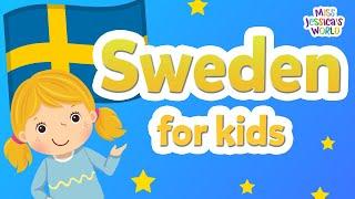 Sweden for Kids | Five Fun Facts About Sweden | Culture lesson for kids | Miss Jessica's World