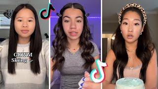 Makeup Tutorial Tiktok Compilation - GRWM  ( Get Ready With Me ) ️(Skincare, Makeup, Outfits) 1103