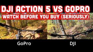 DJI Action 5 vs GoPro...For Mountain Biking and Vlogging