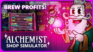 SELL MAGICAL POTIONS IN SHOP SIM! Alchemist Shop Simulator