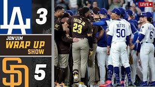 Reaction: Benches CLEAR as Padres beat Dodgers in LA