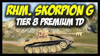 ► World of Tanks: Rheinmetall Skorpion G - Review and Gameplay - New Tier 8 Premium Tank Destroyer