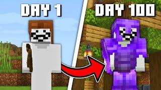 I Survived 100 Days in Minecraft Survival (Tagalog)