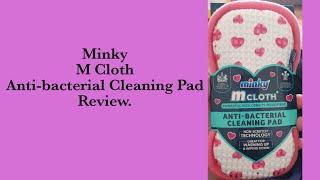 Minky M Cloth Anti-bacterial Cleaning Pad Review||Brit LassTV