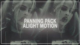 panning pack on alight motion (+preset)