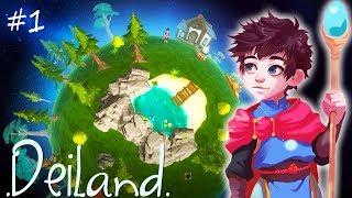 Выживание на СОБСТВЕННОЙ ПЛАНЕТЕ! Первый взгляд и обзор игры Deiland от Cool GAMES