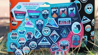 Explorzilla Adventure Stickers