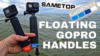 GoPro Floating Grips Handler vs SAMETOP #gopro #goproaccessories #hero10 #hero7 #goprohero10
