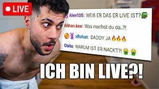 ICH PRANKE MEINEN STREAM LIVE