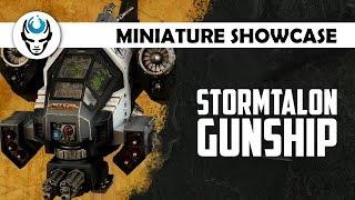 RAVEN GUARD STORMTALON - LVL 4 4K MINIATURE SHOWCASE