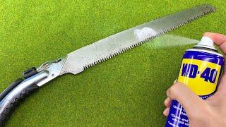 Ingenious Way To Sharpen Hand Saw As Sharp As A Razor !