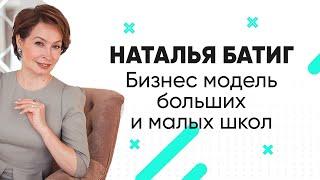 Своя школа | Наталья Батиг. Бизнес модели малых и больших школ