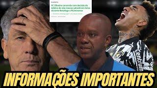RENATO GAÚCHO CHORA APÓS DERROTA EM CLÁSSICO | PC OLIVEIRA DIZ QUE NÃO FOI PÊNALTI | IGOR JESUS