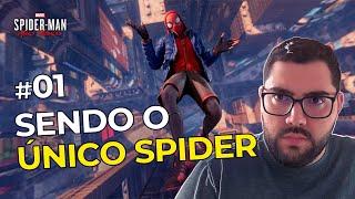 Sendo o ÚNICO SPIDER-MAN - Jogando Miles Moralesm #01 | Lives do feliiperama