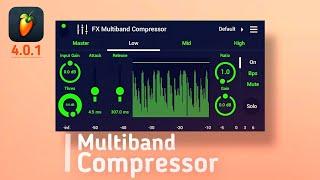 How To Use Multiband Compressor For Mastering || Fl Studio Mobile 4.0.28