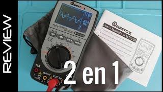 Multimeter oscilloscope two in one MUSTOOL MT8206 perfect for electronic repair and design workshop