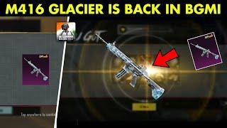 Bgmi M416 glacier is Back | Bgmi New Winter Crate Coming | All Glacier Reunion In Bgmi