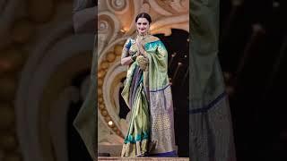 Kanjivaram Saree Looks Of Rekha Ji #shorts