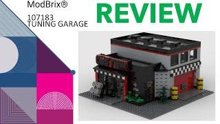 Moldbrix® - 107183 - Tuning Garage - (REVIEW) # Ben's Lego ® / Klemmbausteine Welt - Video 127