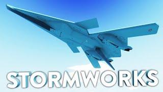 КРУТЬ! ВИРТУАЛЬНАЯ КАБИНА в ИСТРЕБИТЕЛЕ SUKHOi T-71 | Stormworks: Build and Rescue